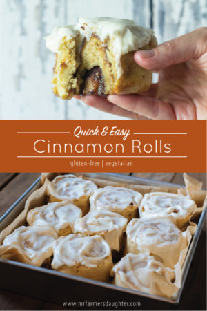 Quick & Easy Gluten-free Cinnamon Rolls