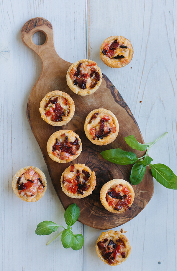 Cheesy Bacon Tomato Cups - Low Carb